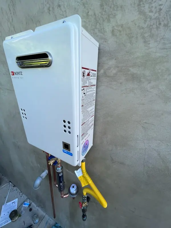Tankless water heater installation for Greenway Park homes